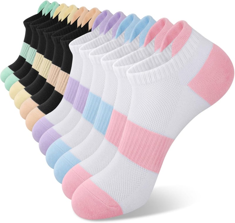Darller 6 Pairs Ankle Socks for Women - Lightweight Low Cut No Show Casual Cotton Socks Breathable - Image 1